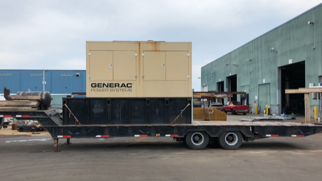 Used Generac Portable Trailered SD0500 Diesel Generator 500 Hrs EPA Tier 2