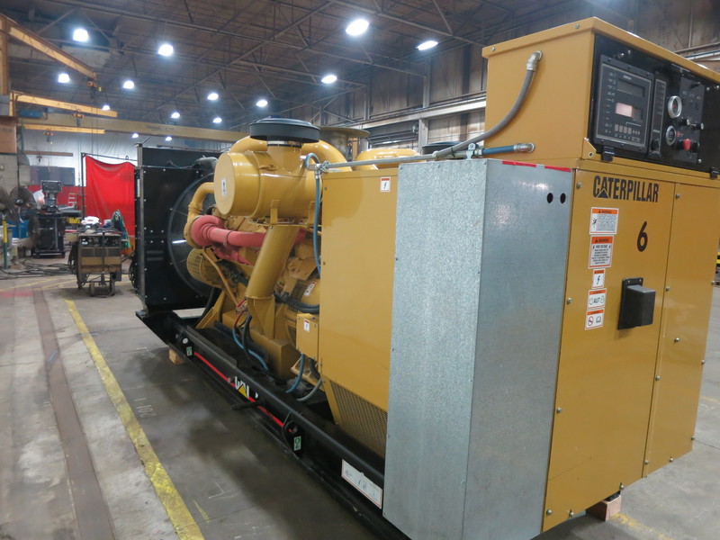 Used Caterpillar 3412 Diesel Generator, 325 Hrs