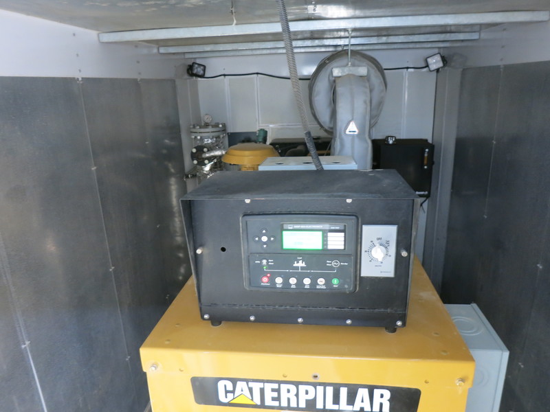 Used Caterpillar G3306NA Natural Gas Generator 1834 Hrs