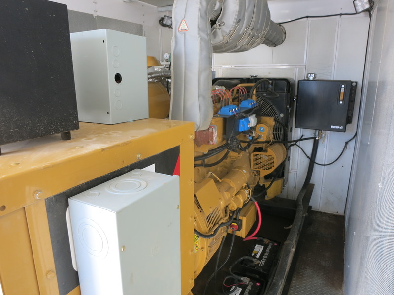 Used Caterpillar G3306NA Natural Gas Generator 1834 Hrs