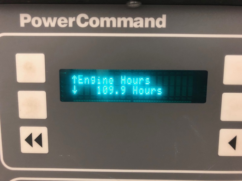 Used Cummins DFEG Diesel Generator, 110 Hrs EPA Tier 2