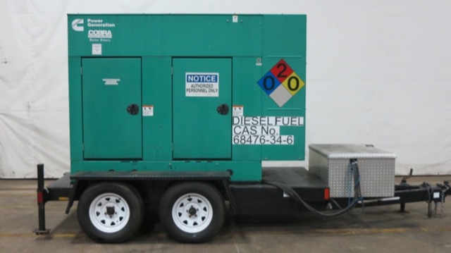 Used Cummins DSFAE Diesel Generator, 107 Hrs, EPA Tier 3