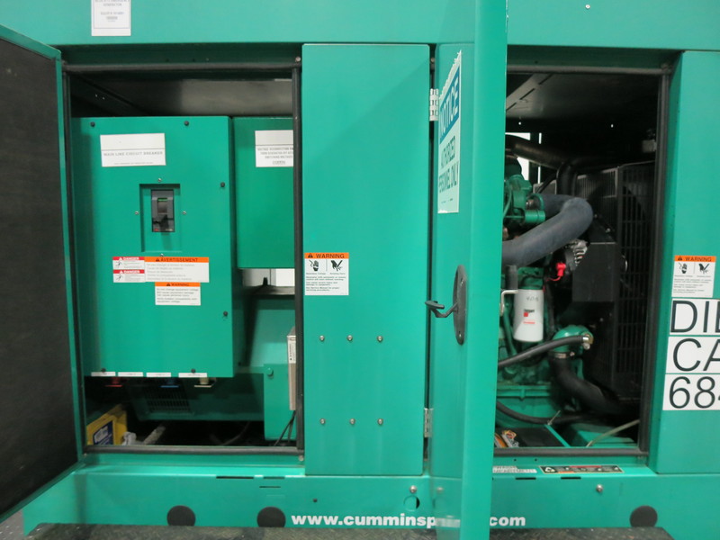Used Cummins DSFAE Diesel Generator, 107 Hrs, EPA Tier 3