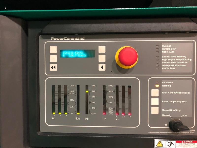 Used Cummins DSFAE Diesel Generator, 107 Hrs, EPA Tier 3