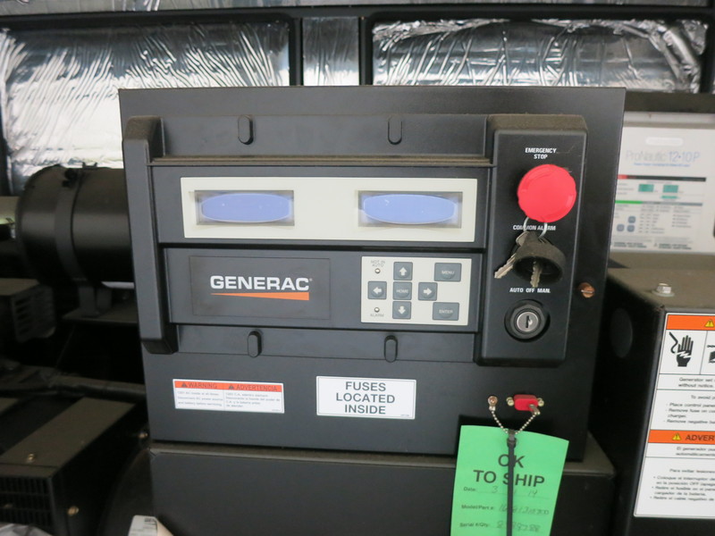 New Generac SD0100 Diesel Generator, 0 hrs, EPA Tier 3, Single Phase