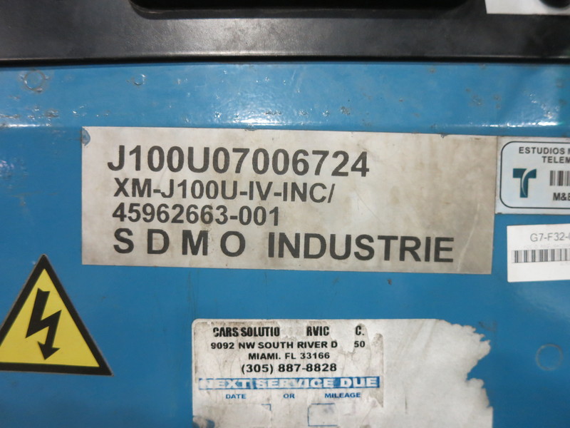 Used SDMO / John Deere J100U Diesel Generator, 1073 Hrs