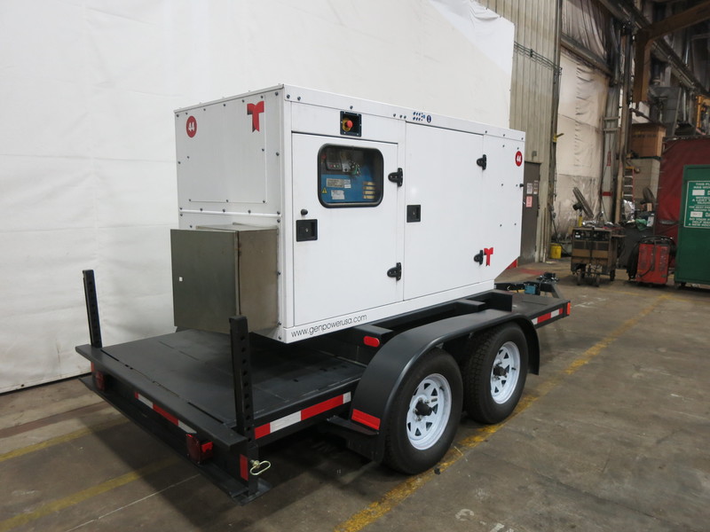 Used SDMO / John Deere J100U Diesel Generator, 1073 Hrs