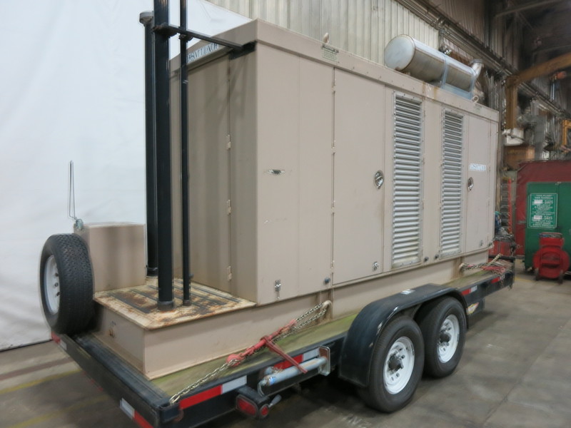 Used Cummins DFAA Portable / Trailered Diesel Generator, 249 Hrs
