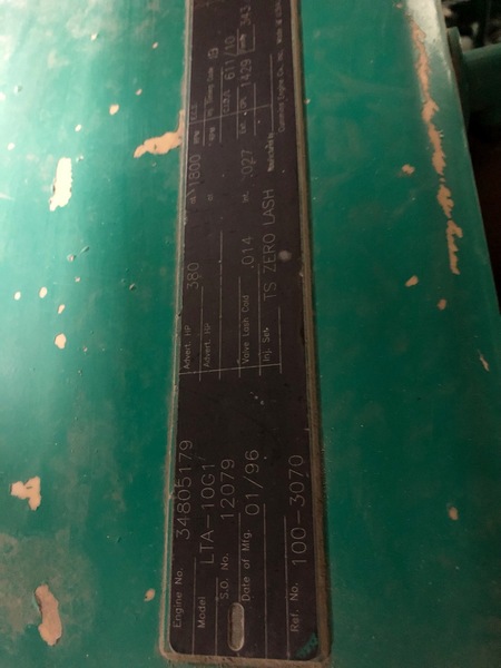 Used Cummins DFAA Portable / Trailered Diesel Generator, 249 Hrs