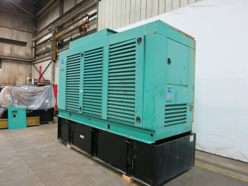 Used Cummins DFEB KTA19-G2 Diesel Generator, 308 Hrs