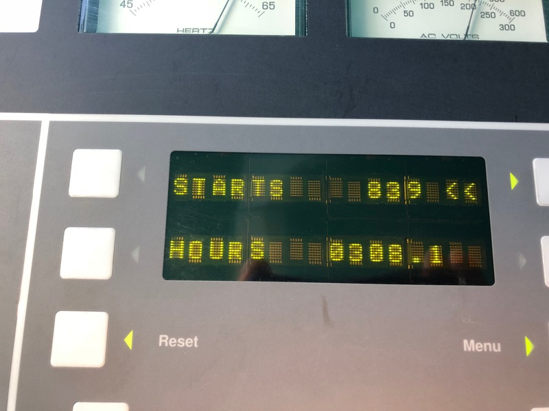 Used Cummins DFEB KTA19-G2 Diesel Generator, 308 Hrs