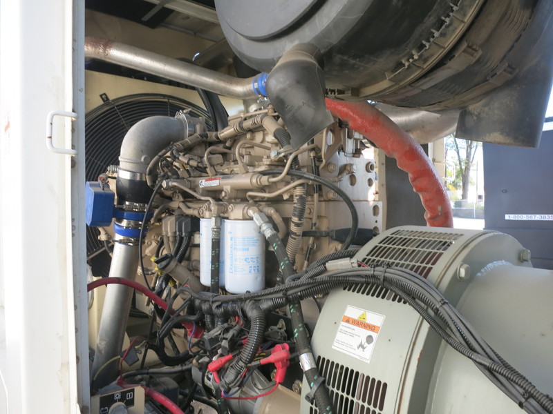 Used Doosan / Cummins G290 Rental Grade Diesel Generator, 4254 Hrs EPA Tier 3 Flex