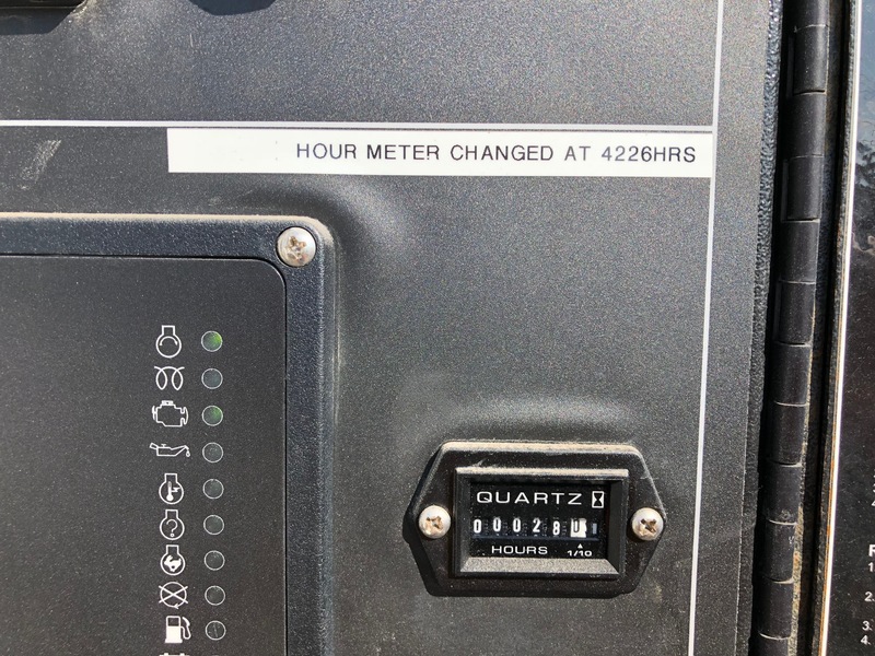 Used Doosan / Cummins G290 Rental Grade Diesel Generator, 4254 Hrs EPA Tier 3 Flex