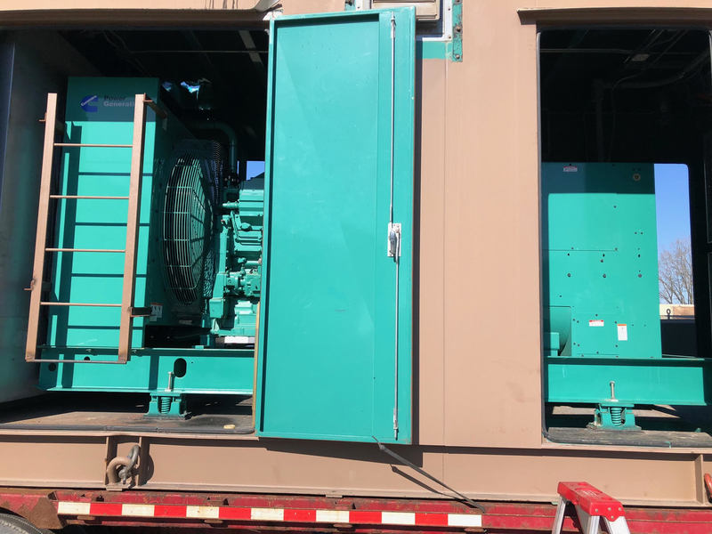 Used Cummins DFED KTA19-G4 Diesel Generator, 341 Hrs