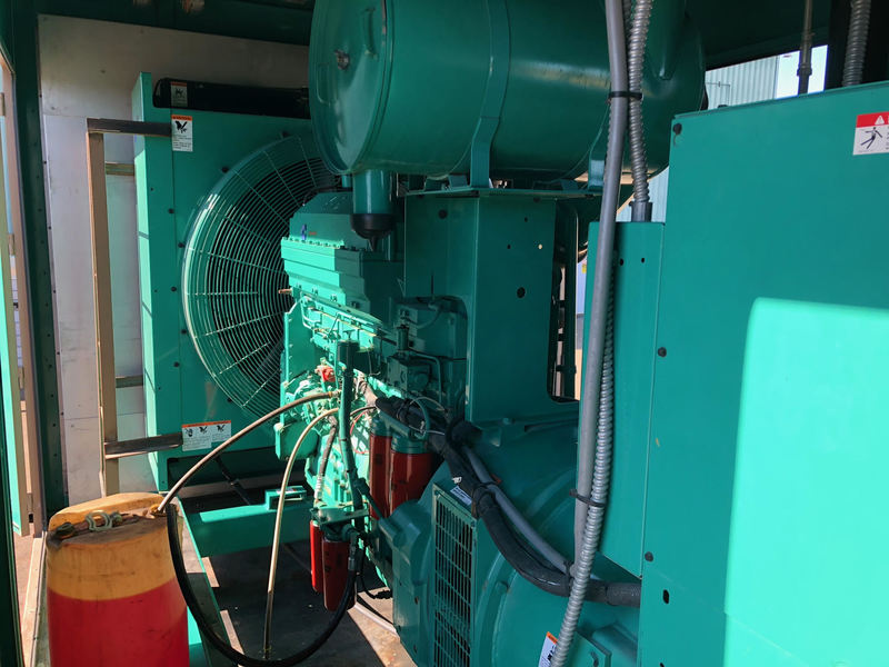 Used Cummins DFED KTA19-G4 Diesel Generator, 341 Hrs