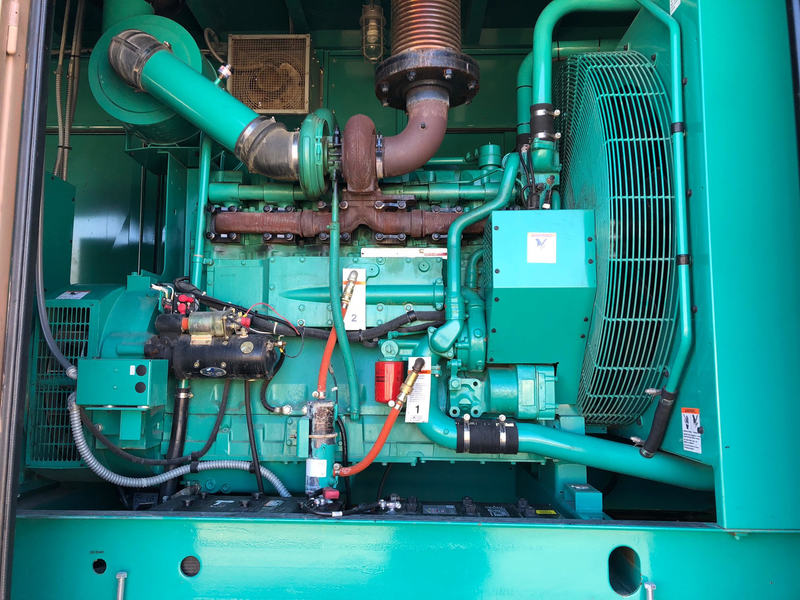 Used Cummins DFED KTA19-G4 Diesel Generator, 341 Hrs