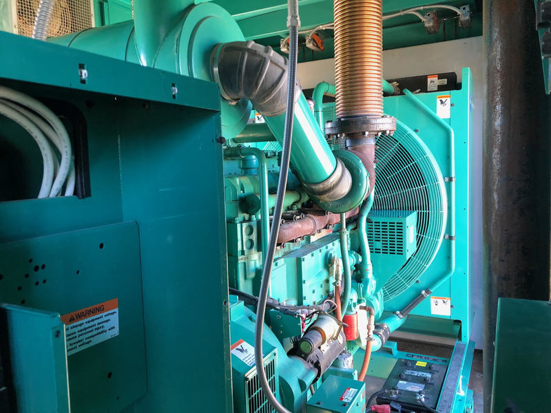 Used Cummins DFED KTA19-G4 Diesel Generator, 341 Hrs