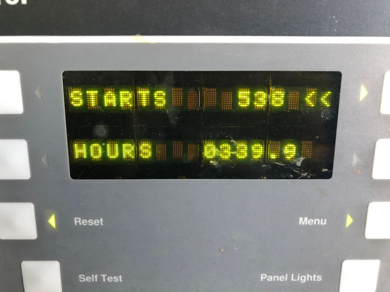 Used Cummins DFED KTA19-G4 Diesel Generator, 341 Hrs