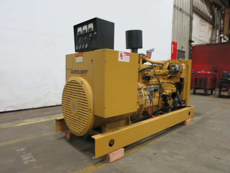 Used Katolight D125FGJ4 Diesel Generator, 196 Hrs Single Phase