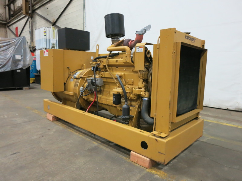 Used Katolight D125FGJ4 Diesel Generator, 196 Hrs Single Phase