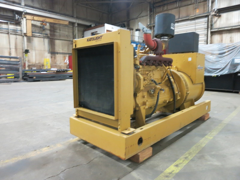 Used Katolight D125FGJ4 Diesel Generator, 196 Hrs Single Phase