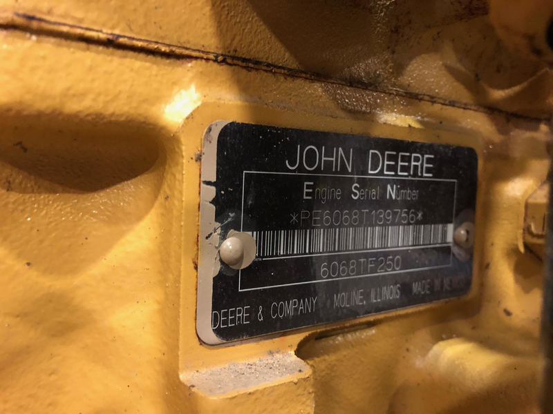 Used Katolight D125FGJ4 Diesel Generator, 196 Hrs Single Phase