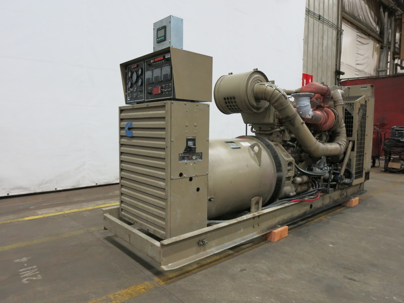 Used Cummins NTTA-855 Diesel Generator, 2008 Hrs