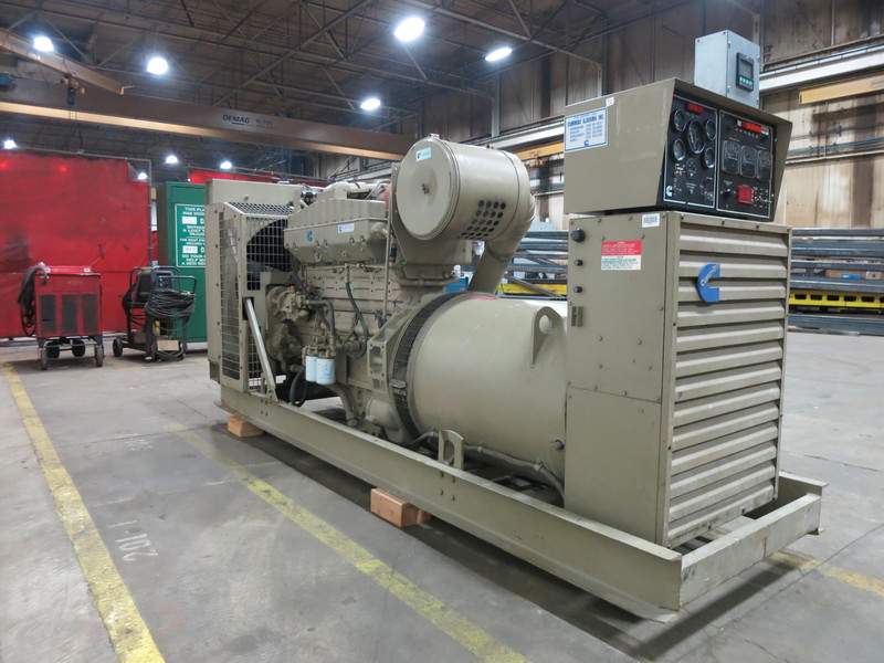 Used Cummins NTTA-855 Diesel Generator, 2008 Hrs