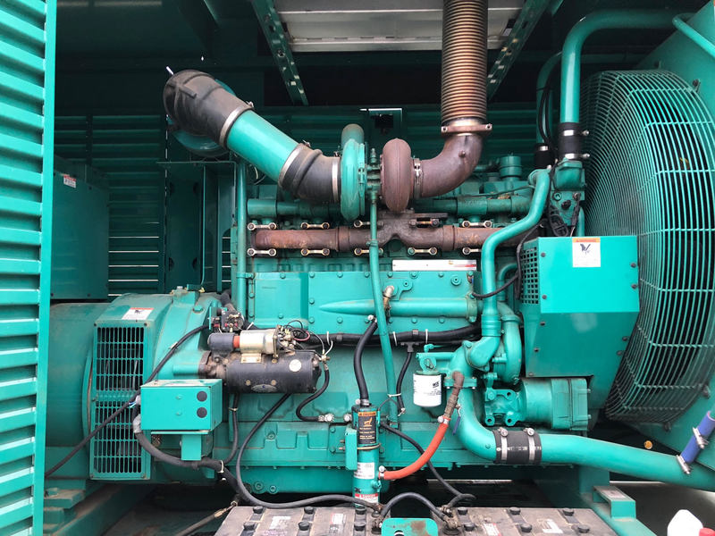Used Cummins DFED KTA19-G4 Diesel Generator 184 Hrs