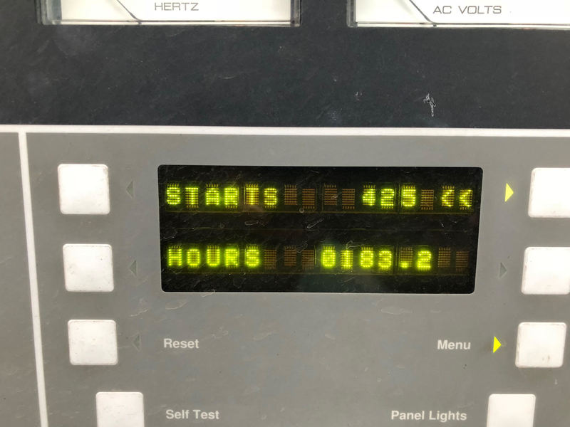 Used Cummins DFED KTA19-G4 Diesel Generator 184 Hrs