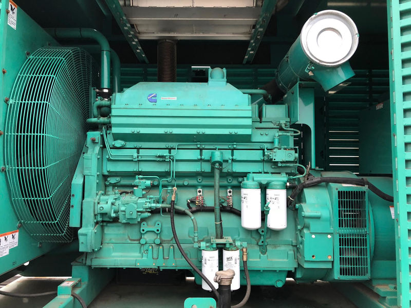 Used Cummins DFED KTA19-G4 Diesel Generator, 229 Hrs