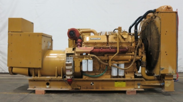 Used Caterpillar 3412 Diesel Generator, 883 Hrs