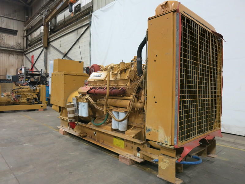 Used Caterpillar 3412 Diesel Generator, 883 Hrs