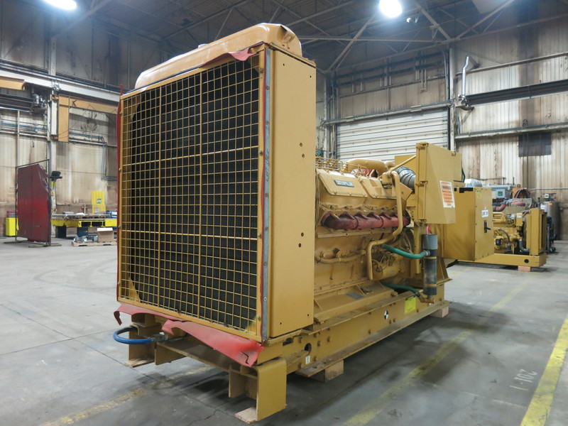 Used Caterpillar 3412 Diesel Generator, 883 Hrs
