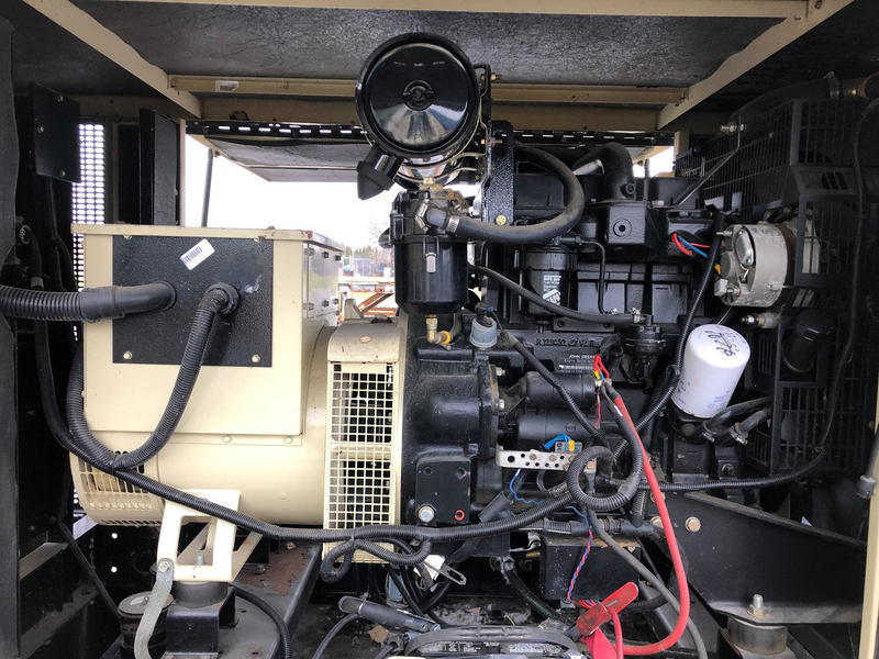 Used Ingersoll Rand S40 Rental Grade Diesel Generator, 179 Hrs