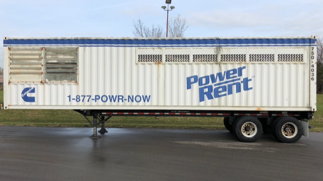 Used Cummins 750DFHA Rental Grade Diesel Generator, 2987 Hrs