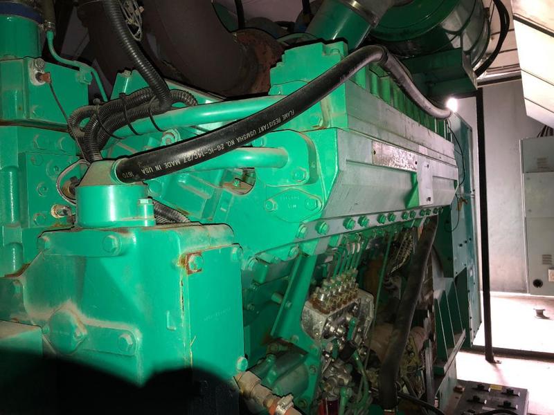 Used Cummins 750DFHA Rental Grade Diesel Generator, 2987 Hrs