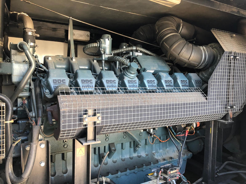 Used Atlas Copco QAC 1006 Rental Grade Diesel Generator, 1510 Hrs