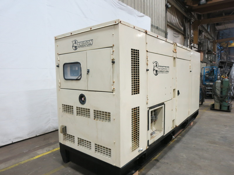 Used Triton / Cummins 275 kW Diesel Generator, 93 Hrs