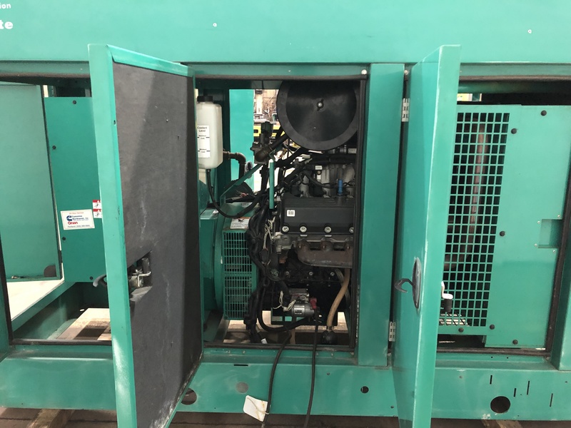 Used Cummins GGHH Natural Gas Generator, 327 hrs