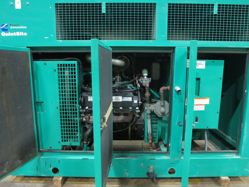 Used Cummins GGHH Natural Gas Generator, 327 hrs