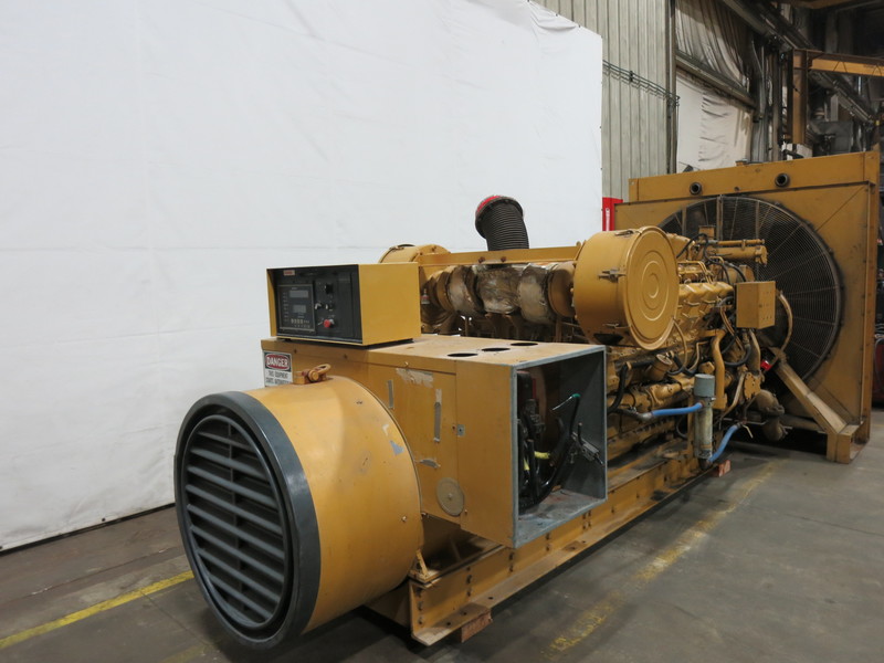 Used Caterpillar 3512 Diesel Generator, 1778 Hrs