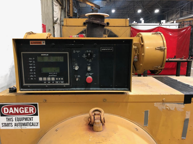 Used Caterpillar 3512 Diesel Generator, 1778 Hrs