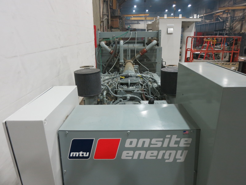 Used MTU DS500 10V1600G80S Diesel Generator 2342 Hrs EPA Tier 2