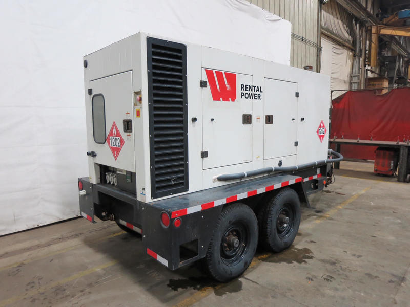 Used Doosan / John Deere G185 Rental Grade Diesel Generator, 9518 Hrs EPA Tier 3