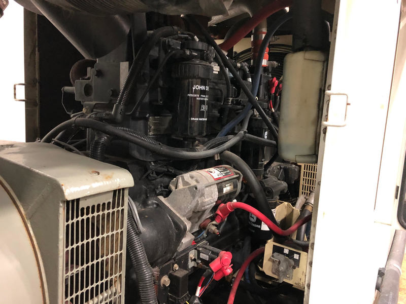 Used Doosan / John Deere G185 Rental Grade Diesel Generator, 9518 Hrs EPA Tier 3