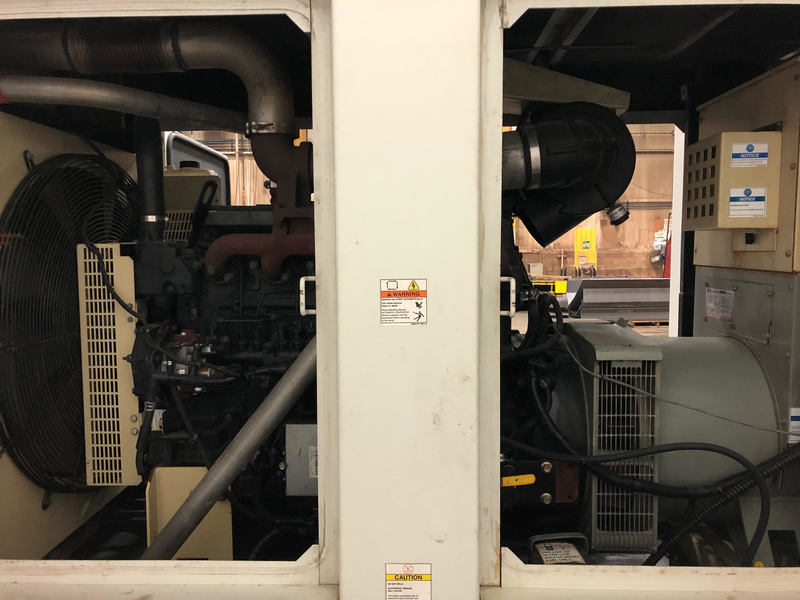 Used Doosan / John Deere G185 Rental Grade Diesel Generator, 9518 Hrs EPA Tier 3