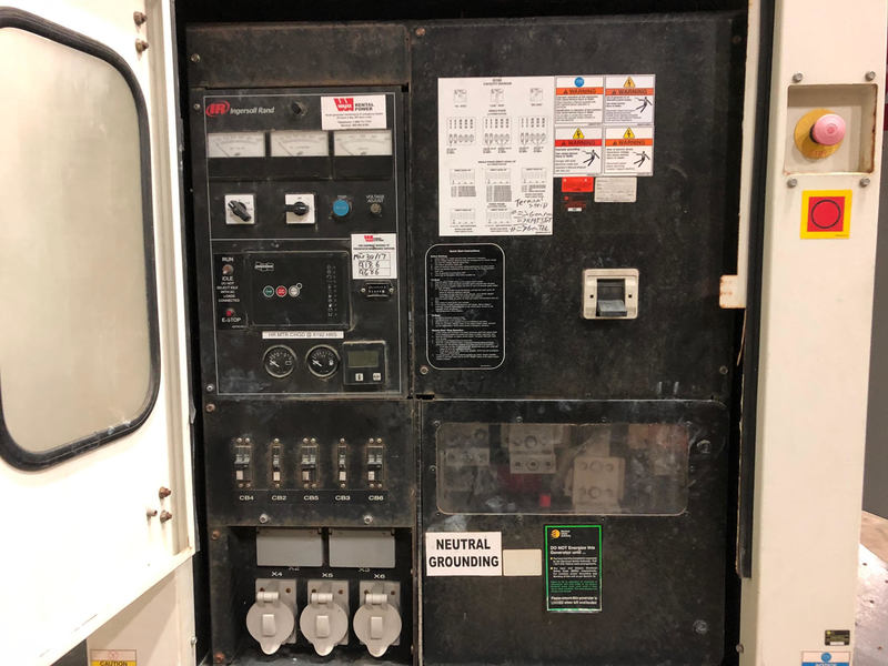 Used Doosan / John Deere G185 Rental Grade Diesel Generator, 9518 Hrs EPA Tier 3