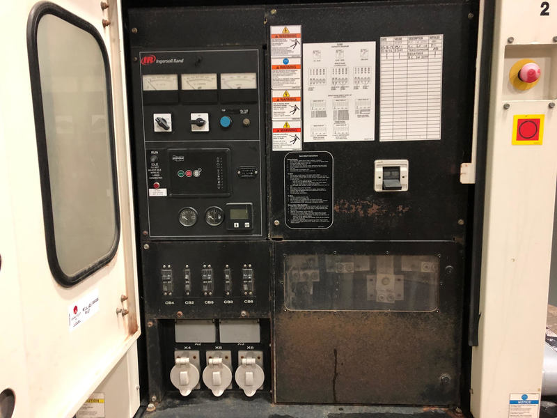 Used Doosan / John Deere G185 Rental Grade Diesel Generator, 11,141 Hrs EPA Tier 3