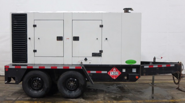 Used Doosan / John Deere G185 Rental Grade Diesel Generator 16,242 Hrs EPA Tier 3